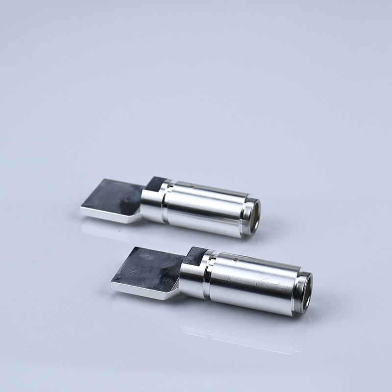 Material de cobre, piezas de fresado CNC, Terminal de contacto EV, enchufe hembra de resorte de corona de gran corriente y tallado