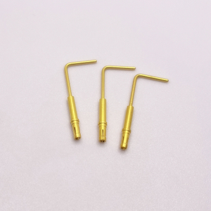 pines de contacto del conector de equipos industriales en ángulo recto de 2,2x32 mm