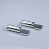 Material de cobre, piezas de fresado CNC, Terminal de contacto EV, enchufe hembra de resorte de corona de gran corriente y tallado