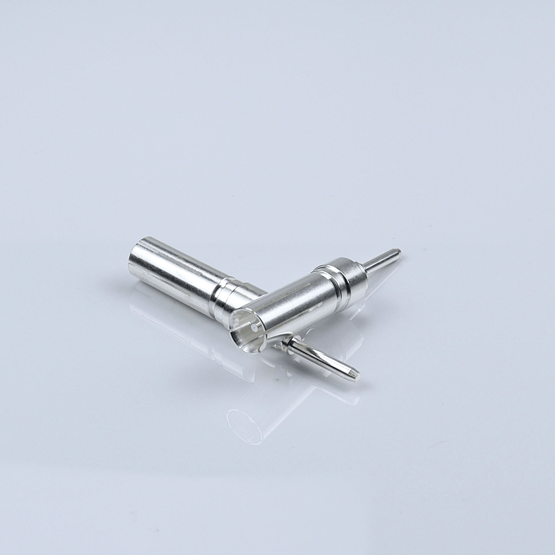 Terminal ranurado de piezas de fresado CNC originales de fábrica para enchufe adaptador EV para Carga de coche Tesla negro