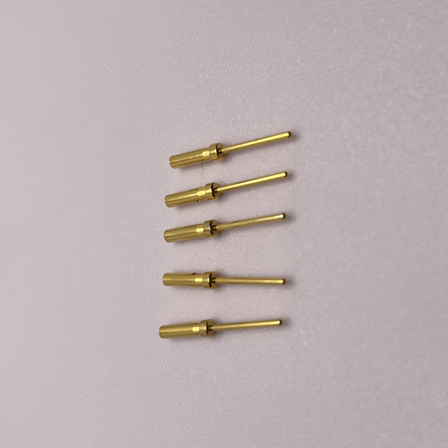 Pin del contacto del conector del equipamiento médico del Pin del contacto del conector de la fibra óptica de 0.98x20.20m m