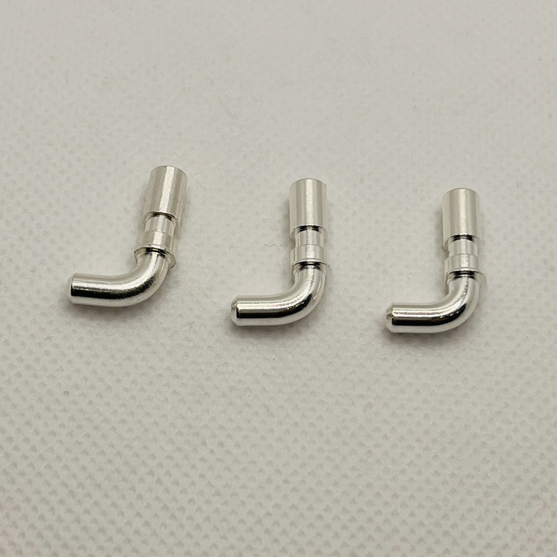 Conector médico de ángulo recto de 3,6x5mm, carcasa de conector hembra/Jack de contacto