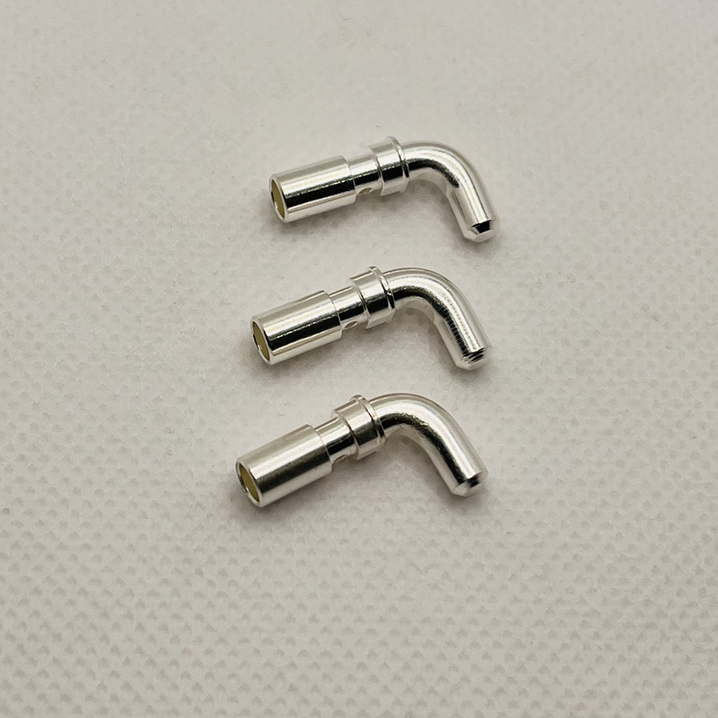 Conector médico de ángulo recto de 3,6x5mm, carcasa de conector hembra/Jack de contacto