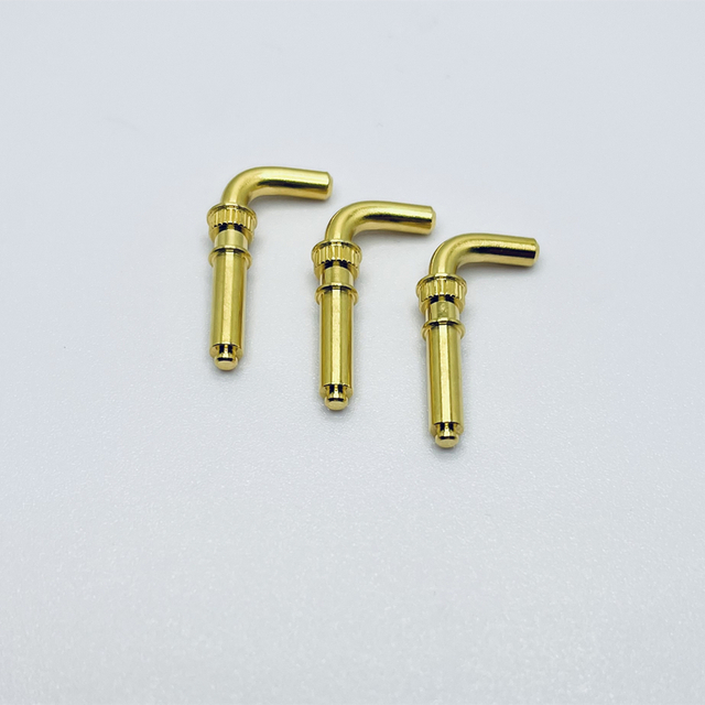 Contacto de conector de señal aeroespacial, pines en ángulo recto de 3,6x19mm