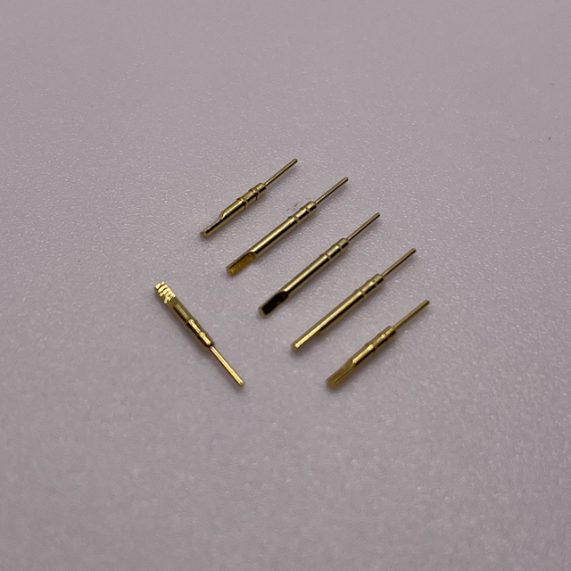 Pines de contacto de conector industrial de 0,8x23 mm 