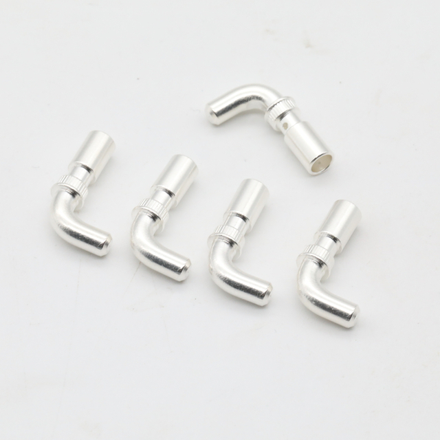 Conector médico de ángulo recto de 3,6x5mm, carcasa de conector hembra/Jack de contacto