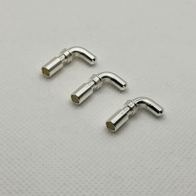 Conector médico de ángulo recto de 3,6x5mm, carcasa de conector hembra/Jack de contacto